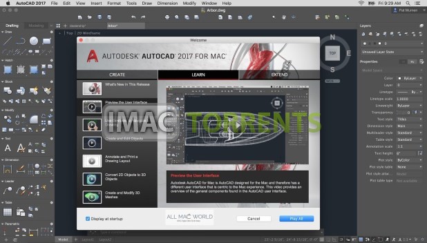 Autodesk AutoCAD 2017 + Keygen iMac torrent